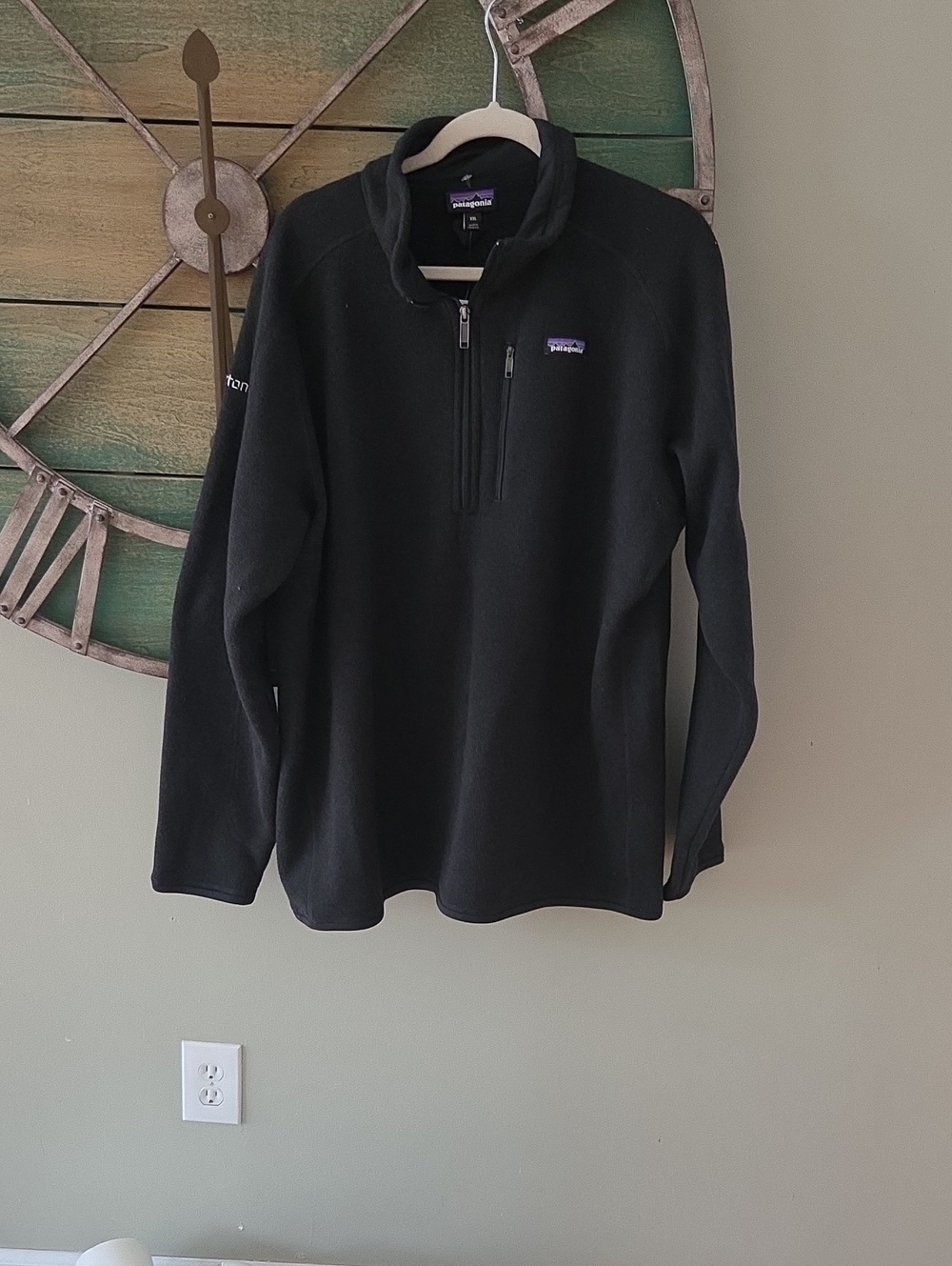 Patagonia 1/4 zip Better Sweater in Black